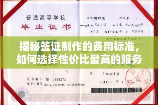 祥符揭秘签证制作的费用标准，如何选择性价比最高的服务？