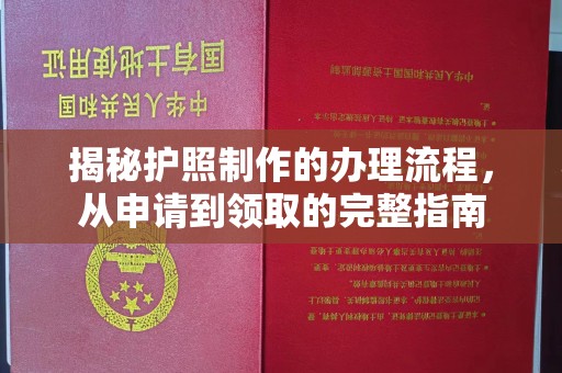 祥符揭秘护照制作的办理流程，从申请到领取的完整指南