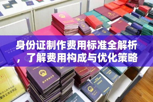 祥符身份证制作费用标准全解析，了解费用构成与优化策略